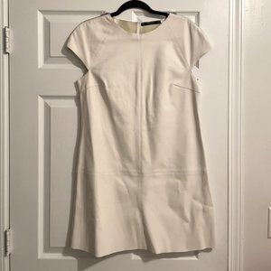 Zara Mini Dress, Cream, Size L